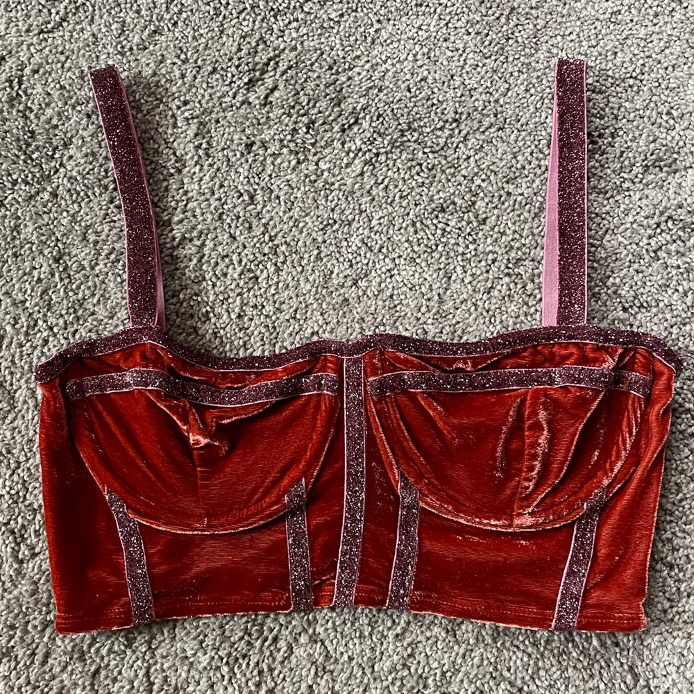 For Love and Lemons Corset Bra Top